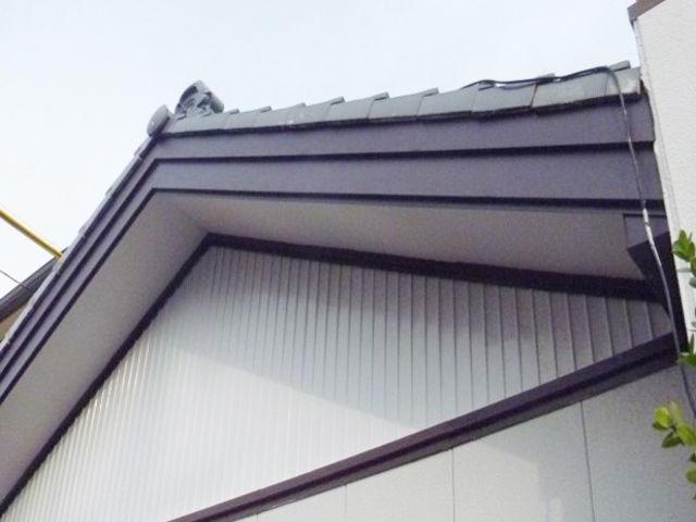リフォーム後の屋根