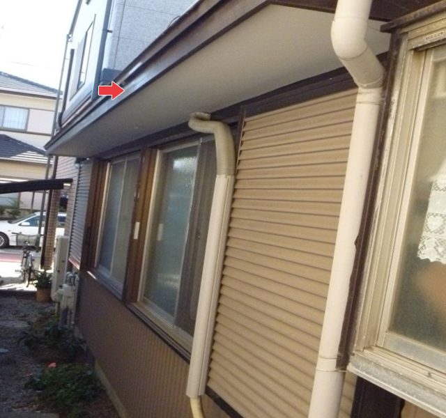 リフォーム前の屋根
